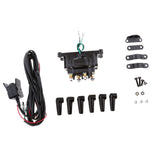 Maxbell 12V Solenoid Relay Contactors & Winch Rocker Thumb Switch ＆Protecting Caps COMBO Fit ATV UTV