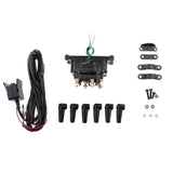 Maxbell 12V Solenoid Relay Contactors & Winch Rocker Thumb Switch ＆Protecting Caps COMBO Fit ATV UTV