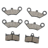 Maxbell Motorcycle Front Rear Brake Pads Set for CFmoto CF500 CF600 X5 X6 X8 U5 ATV UTV (3 Pairs)