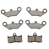 Maxbell Motorcycle Front Rear Brake Pads Set for CFmoto CF500 CF600 X5 X6 X8 U5 ATV UTV (3 Pairs)