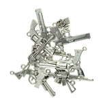 Maxbell 12pcs Punk Rock Charm Pendant Beads for Necklace Jewelry Making Finding Gift