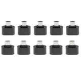 Maxbell 10 Pack Micro USB To USB2.0 Adapter Plug Mini OTG Converter For Android Mobile Black