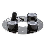 Maxbell 850nm IR Infrared 3 LED Board Module for Color IR Night Vision Surveillance Dome Security Camera High Definititon
