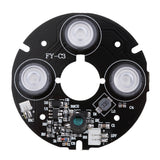 Maxbell 850nm IR Infrared 3 LED Board Module for Color IR Night Vision Surveillance Dome Security Camera High Definititon