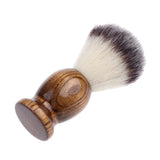 Maxbell Extra Density Nylon Hair Shaving Brush Retro Handle Barber Tool For Men