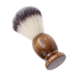 Maxbell Extra Density Nylon Hair Shaving Brush Retro Handle Barber Tool For Men