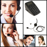 Maxbell Business Call Center Dialpad Headset Telephone Corded with Dialpad & Redial