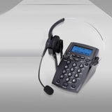 Maxbell Business Call Center Dialpad Headset Telephone Corded with Dialpad & Redial