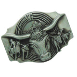 Maxbell Indian Longhorn Matador Western Cowboy Belt Buckle For Men Boy