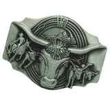 Maxbell Indian Longhorn Matador Western Cowboy Belt Buckle For Men Boy