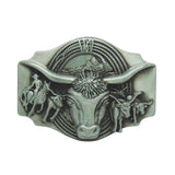 Maxbell Indian Longhorn Matador Western Cowboy Belt Buckle For Men Boy