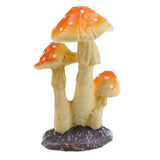 Maxbell Mini Mushroom Sculpture Statues Lawn for Outdoor Garden Terrarium Moss Decor