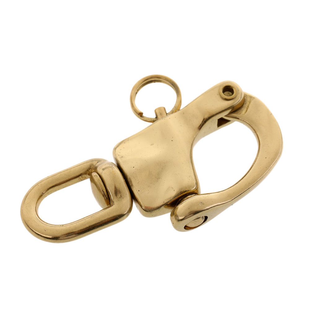 Maxbell 72mm Snap Shackle with Small Swivel Bail Boat Yacht Hardware