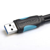 Maxbell Superspeed Dual A to Micro B USB 3.0 Y Cable for External Hard Drive HDD