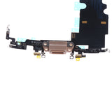 Maxbell For iPhone 8 Charging Dock Port Flex Cable - Charger Connector and EarPhone USB Dock to Replace the Unresponsive One - Gold