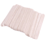 Maxbell 100 Pcs/pack Wooden Wax Applicator Spatulas Sticks Hair Removal Waxing Disposable Sticks