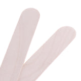 Maxbell 100 Pcs/pack Wooden Wax Applicator Spatulas Sticks Hair Removal Waxing Disposable Sticks