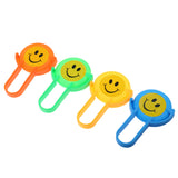 Maxbell 4pcs Smile Face Flying Disc Prizes for Classroom Teacher, Pinata Filler Toy