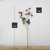 Maxbell Single Branch Fake Rose Fruit Artificial Flowers Home Weeding Office Decor