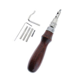 Maxbell 7in1 Stitching Edge Groover Leathercraft Groove Tool Adjustable for Handwork