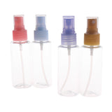 Maxbell 4 Piece 50ml Plastic Refillable Spray Bottle Perfume Lotion Liquid Container