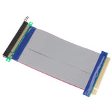 Maxbell PCI-Express PCI-E 16X Slot Riser Card Ribbon Extender Extension 19cm Cable