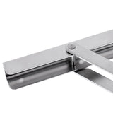 Maxbell 304 Stainless Steel Wall Mounted Folding Triangle Angle Shelf Support Bracket for Boat RV Yacht 59kg