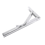 Maxbell 304 Stainless Steel Wall Mounted Folding Triangle Angle Shelf Support Bracket for Boat RV Yacht 59kg