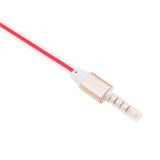 Maxbell Anti-Radiation Mono Earphone 3.5mm Acoustic Air Tube Wired Earpiece Earbud Hands-free Headset with Mic and Volume Control