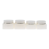 Maxbell 2x 30g and 2x 50g Empty Cosmetic Jar Pot Face Cream Lip Balm Bottle Box Container Case