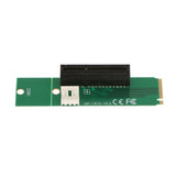 Maxbell NGFF M2 M.2 To PCI-E PCI Express 4x 1x Slot Card Adapter With SATA Cable