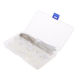 Maxbell 560 Pieces 2Pin 3Pin 4Pin 5Pin 2.54mm Header+Terminal+Housing Connector Kit