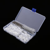 Maxbell 560 Pieces 2Pin 3Pin 4Pin 5Pin 2.54mm Header+Terminal+Housing Connector Kit