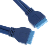 Maxbell Motherboard 19 Pin Header to USB 3.0 Type C Adapter Converter Bracket Card