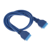 Maxbell Motherboard 19 Pin Header to USB 3.0 Type C Adapter Converter Bracket Card