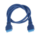 Maxbell Motherboard 19 Pin Header to USB 3.0 Type C Adapter Converter Bracket Card