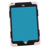 Maxbell White Full Body Protective Silicon Rubber Cover Case Stand for iPad Mini4 Tablets