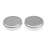 Maxbell 10x 60ml Round Aluminum Cosmetics Cream Empty Lip Balm Containers Jars Tin