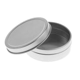 Maxbell 10x 60ml Round Aluminum Cosmetics Cream Empty Lip Balm Containers Jars Tin