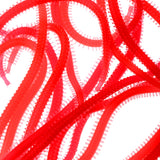 Maxbell 20Pcs Fishing Soft Lure Earthworm Bait with Red Artificial Rubber , Plastic Soft Earthworm Bait for Freshwater and Saltwater Species