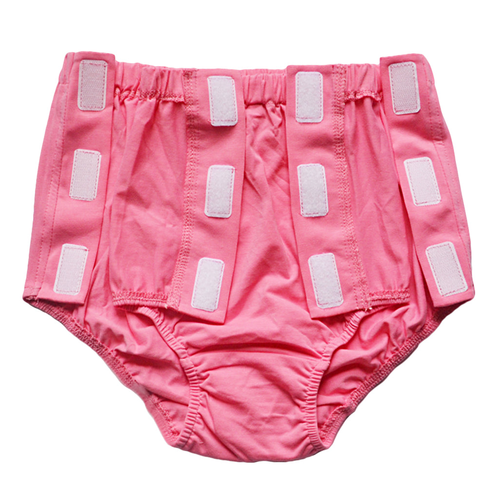 Maxbell Cotton Snap-On Pants Incontinent Underwear Easy to Wear Washable  M