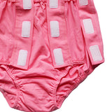 Maxbell Adult Cotton Snap-On Pants Incontinent Underwear Easy to Wear Washable  2XL