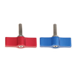 Maxbell Mini CNC Alloy Camera Comcorder M5 Handle Screw Tool Adjustable Tightening Screw Adapter Red