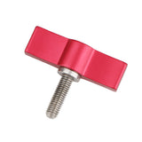 Maxbell Mini CNC Alloy Camera Comcorder M5 Handle Screw Tool Adjustable Tightening Screw Adapter Red
