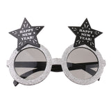 Maxbell Novelty Happy New Year Sunglasses Christmas Festival Party Glasses Kids Adult Fancy Dress Costume Eyeware