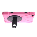 Maxbell Pink Full Body Protective Silicon Rubber Cover Case Stand for iPad Mini4 Tablets