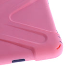 Maxbell Pink Full Body Protective Silicon Rubber Cover Case Stand for iPad Mini4 Tablets