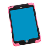 Maxbell Pink Full Body Protective Silicon Rubber Cover Case Stand for iPad Mini4 Tablets