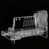 Maxbell Household Clear Acrylic Jewelry & Cosmetic Storage Makeup Case Organizer Box