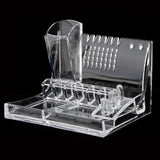 Maxbell Household Clear Acrylic Jewelry & Cosmetic Storage Makeup Case Organizer Box